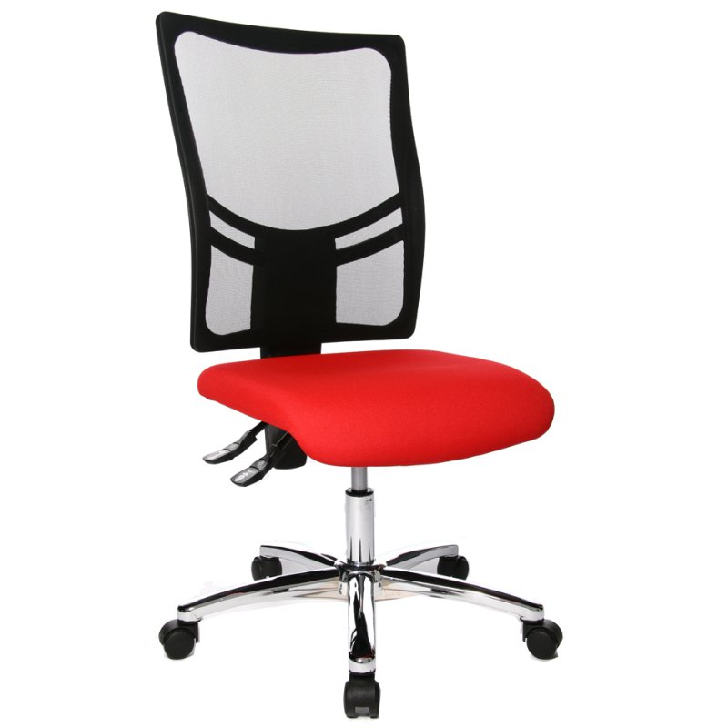 Topstar bureaustoel Net Point 10, zwart, netrug, draagkracht 110 kg